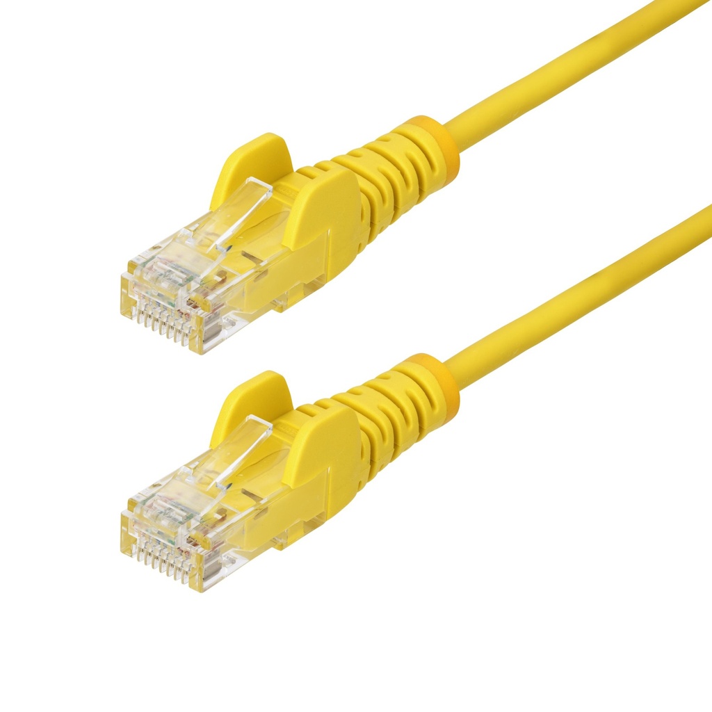 CAVO SLIM CAT6 GIALLO DA 2M