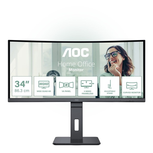 [CU34P3CV] MONITOR 34'' CURVED 21:9 PRO-LINE