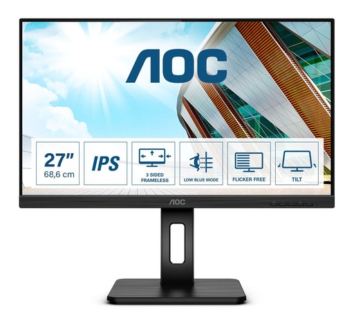 [27P2Q] 27 MONITOR PRO-LINE IPS FHD