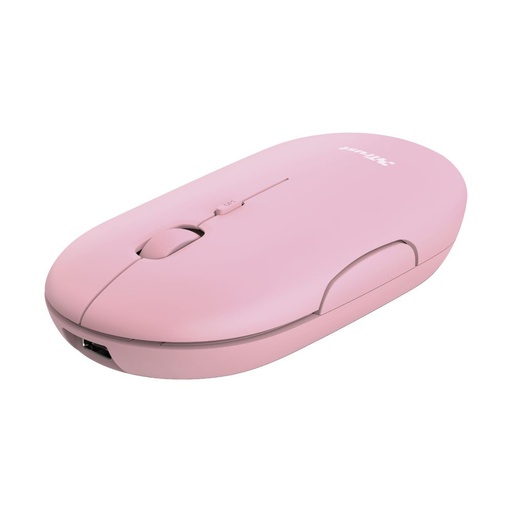 [24125] PUCK WIRELESS MOUSE PINK