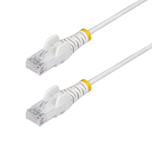 [N6PAT250CMWHS] CAVO SLIM CAT6 BIANCO DA 2.5M